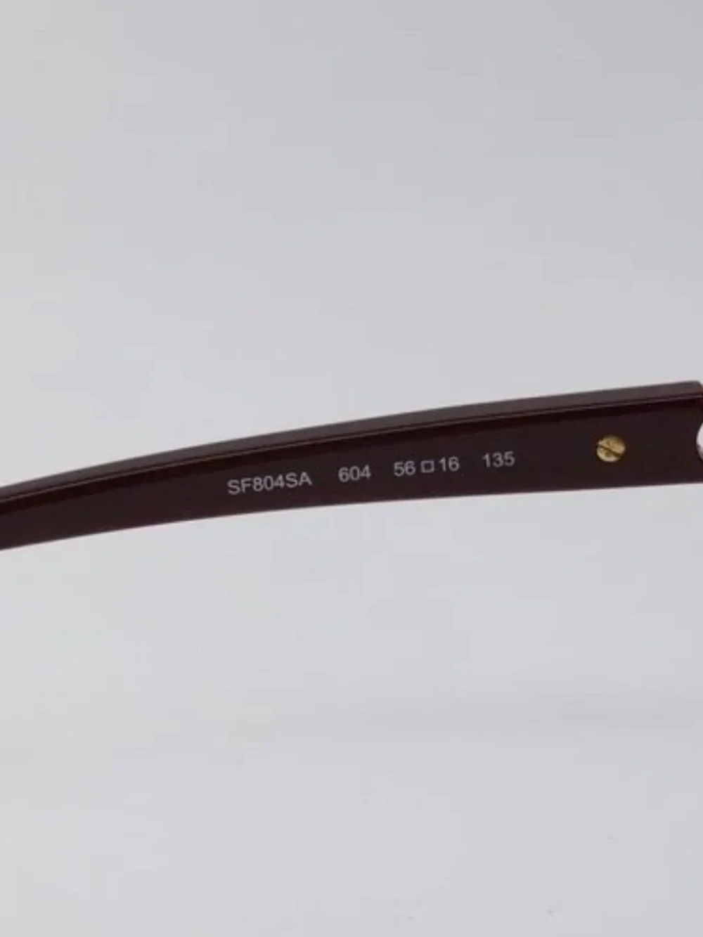 Salvatore Ferragamo Gancini Sunglasses plastic Bordeaux Auth am8572